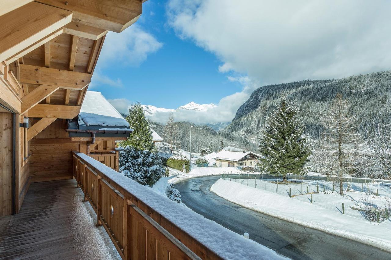 Apartment Trabets 2 - Alpes Travel - Les Houches - Sleeps 8 Dış mekan fotoğraf