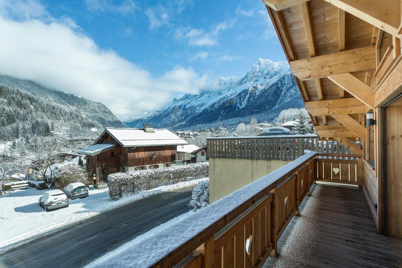 Apartment Trabets 2 - Alpes Travel - Les Houches - Sleeps 8 Dış mekan fotoğraf
