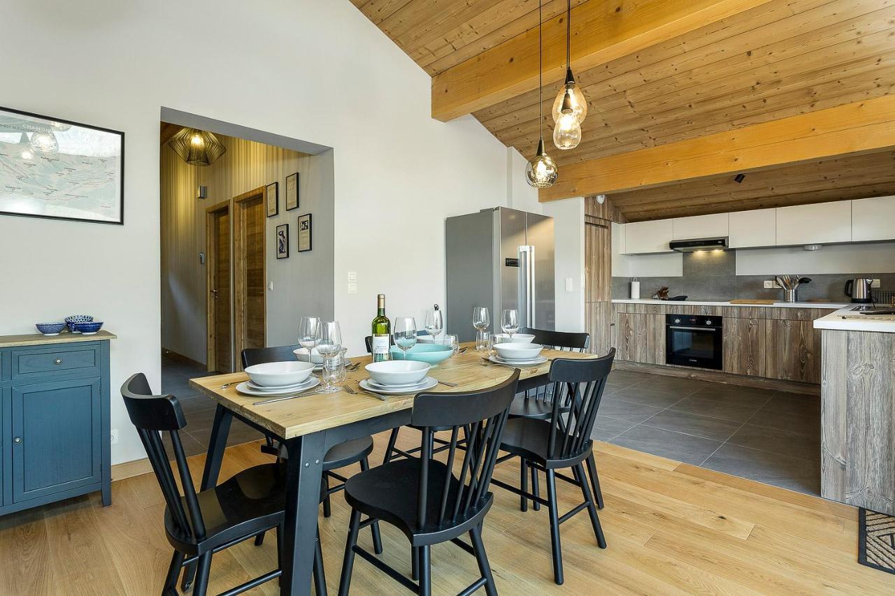 Apartment Trabets 2 - Alpes Travel - Les Houches - Sleeps 8 Dış mekan fotoğraf